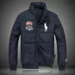 manteau doudoune ralph lauren hommes big pony cool 2019U drapeau national usa noir